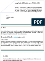 Install & Setup Android Studio Java JDK & SDK