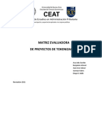 Matriz Evaluadora Proyectos Tokenizados