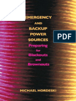 Michael F. Hordeski - Emergency and Backup Power Sources - Preparing For Blackouts and Brownouts (2005, Fairmont Press)