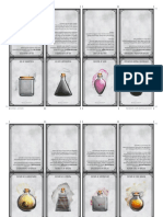 5e Potions Item Cards by Bonus Action