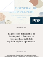 LA LEY GENERAL DE SALUD DEL Perú