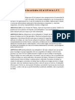 Resumen de Los Artículos 132 Al 135 de La L