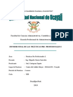 Informe de Practicas I