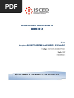 Modulo de Direito Internacional Privado 20.08.17