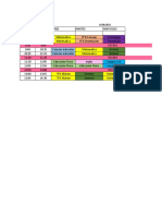 Horario 8vo B 2022