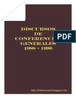 Discursos de Conferencias Generales 1988 - 1990