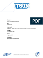 Asignación - Salidas Con Formato en Programas Con Sentencias Secuenciales - 00000235248