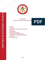 NT 42 - (Cbmma) Processo Técnico Simplificado