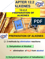 12.2.2 Preparation of Alkenes