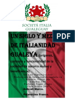 Un Siglo y Medio de Italianidad Gualeya