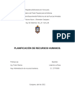 Unidad II Investigación - Planificación de Recursos Humanos