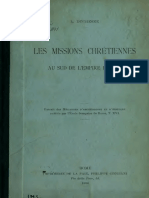 Duchesne. Les Missions Chrétiennes Au Sud de L'empire Romain. 1896.