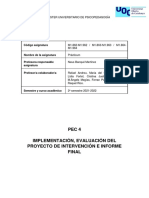 PEC4 - Implementación y Evaluación