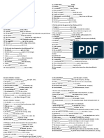 Gerund or Infinitive Exercises.