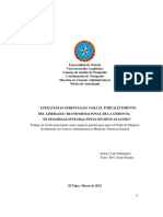 Anteproyecto de Tesis Estrategias Gerenciales para El Mejoramiento Del Liderazgo