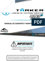 Manual de Garantia y Mantenimiento STARKER S1 17 09 2021 Linea