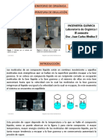 Temperatura de Ebullición