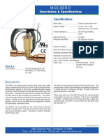 MCS-SER-D Spec Sheets