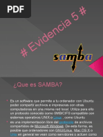 Evidencia 5 SAMBA Edgard