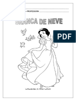 Branca de Neve Várias Atividades Muito Boas