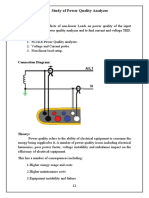 Study of Power Quality Analyzer