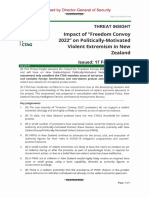 February 17 CTAG Report - Violent Extremist Reaction To Freedom Convoy