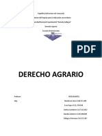 El Derecho Agrario