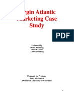 Ws Virgin Atlantic Marketing Case Study