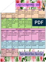 Calendario Flores A Maria