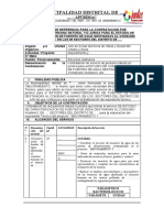 TDR en Formato Especialista en Analisis de Agua