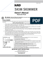 Dyna-Skim Skimmer: Owner's Manual