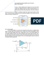 Name of The Experiment-Design & Simulate Non-Inverting Amplifier Using 741 Op-Amp IC. Instrument/ Components Required - Proteus Simulator. Theory