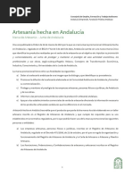 Artesanía Hecha en Andalucía