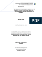 Memoria Explicativa de Zonificacion Ambiental