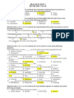 Practice Test 3 Đề Thi Thử Vào 10