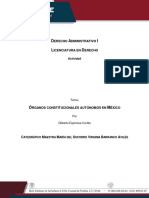 Órganos Autónomos Contitucionales Por Gilberto Espinosa