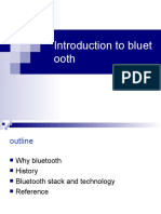 Introduction To Bluet Ooth