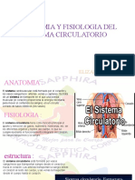 Anatomia y Fisiologia Del Sistema Circulatorio