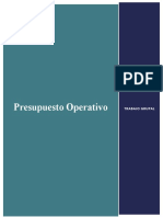 Presupuesto Operativo