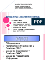 Diapositivas de Documetos de Gestión