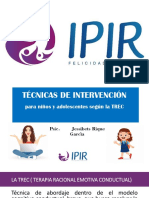 Técnicas de Intervenciòn para Niños y Adolescentes Desde La TREC 1