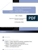 Foundations of Modern Macroeconomics Third Edition: Chapter 1: Review of The AD-AS Model