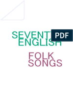 Seventy English Folk Songs