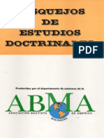 Bosquejos de Estudios Doctrinales