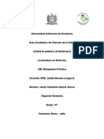 Practica 8. Influencia Del PH en La Función de Una Enzima