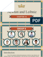 CHAPTER 16 Newton and Leibniz - GROUP 8