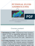 Computional Fluid Dyanimics (CFD) : Dr. Naveen G. Patil Assistant Professor Ajeenkya Dy Patil Innovation University