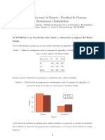 Analisis de Asociacion Entre Variables