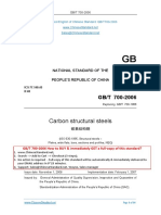 Carbon Structural Steels: National Standard of The People'S Republic of China