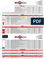 Lista de Precios Distribuidora Emitech 29112021